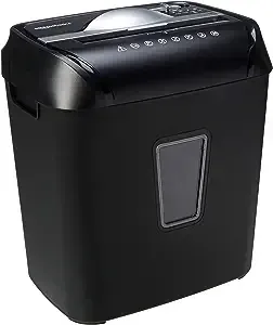 AmazonBasics 12-Sheet Cross-Cut Paper/Credit Card Shredder