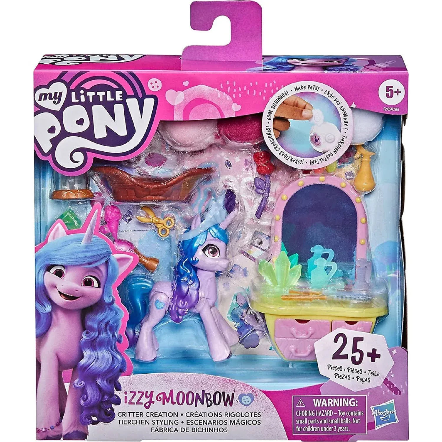 My Little Pony A New Generation Story Scenes Critter Creation Izzy Moonbow