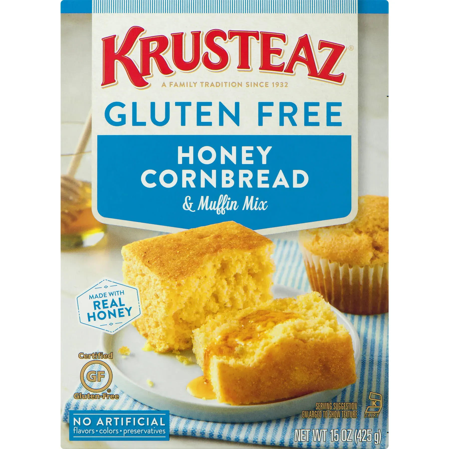 Krusteaz Honey Cornbread & Muffin Mix (15 oz)