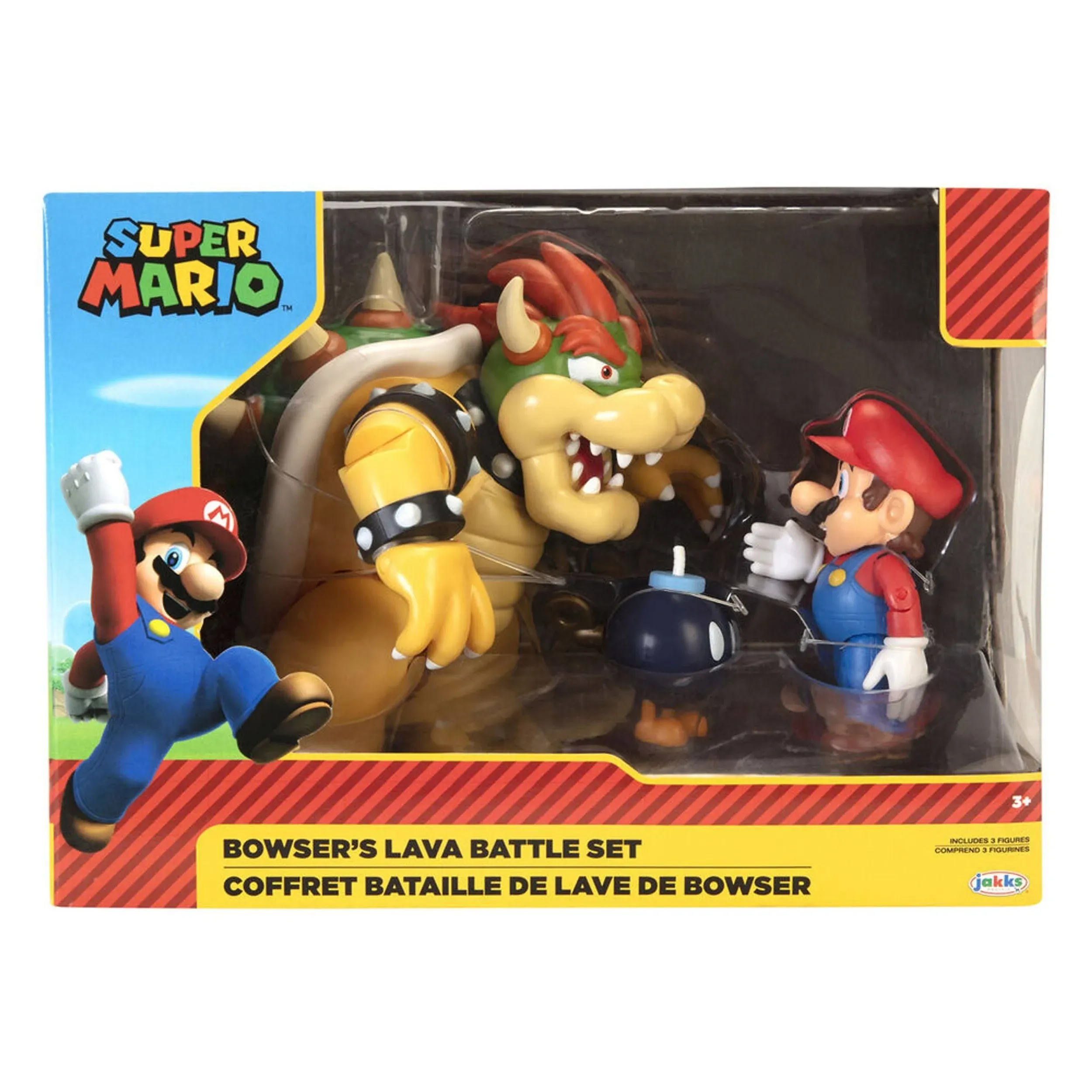 Nintendo Mario vs. Bowser Diorama Set