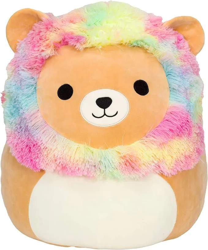 Squishmallows Rainbow Mane Lion 12" Plush