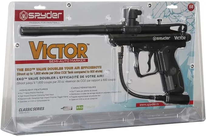 Spyder Victor Paintball Marker Gun Olive Green, Semi-Auto