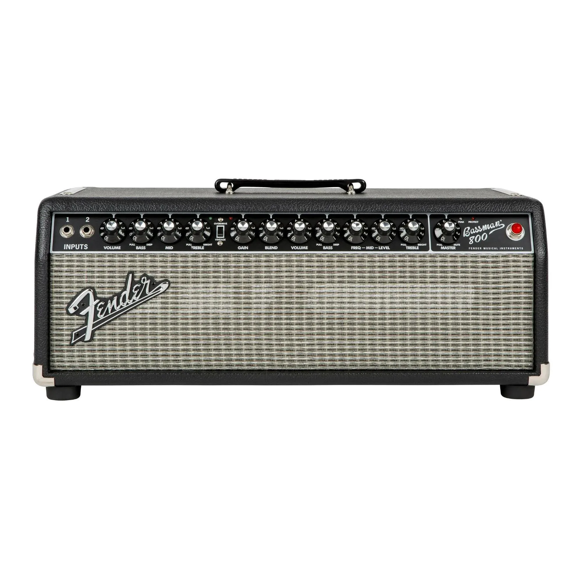 Fender Bassman 800 Pro Head Hybrid Tube/Solid State Bass Head Amp