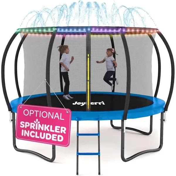 JOYBERRI Trampoline for Kids and Adults 8Ft 10Ft 12Ft 14FT Trampoline with Net