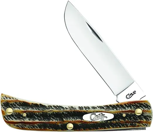 Case XX Sod Buster Jr. Skinner Blade 6.5 Bonestag Jigger Handle - 65310