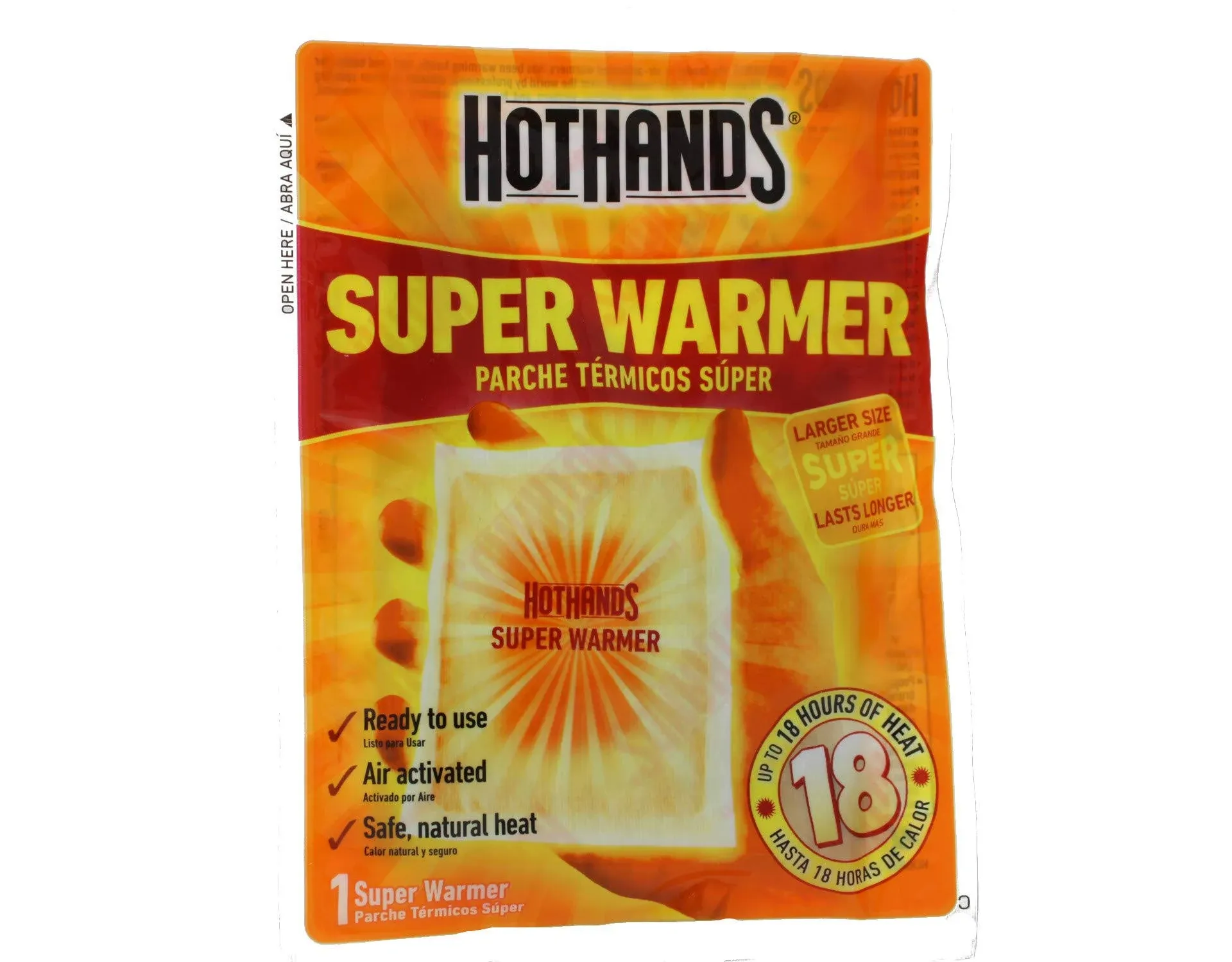 10 Count Body &amp; Hand Warmer Quick Long Lasting Heat Up to 18 Hours