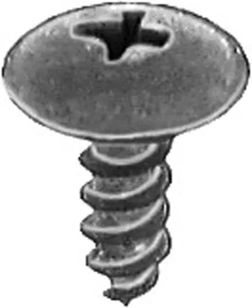 50 Phillips Truss Head Tap Screws M4.8-1.61 x 15mm