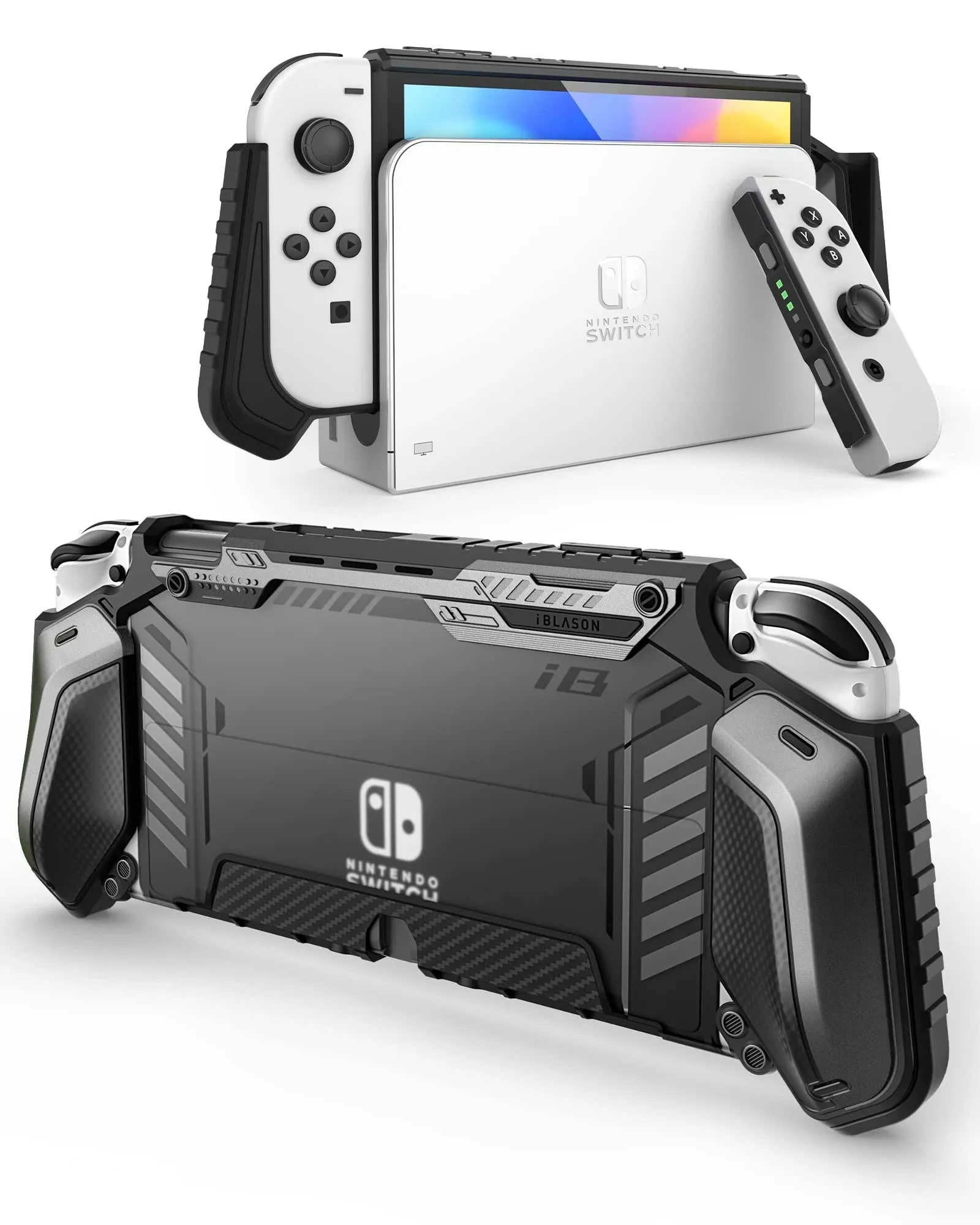 Nintendo Switch OLED Armorbox-Black