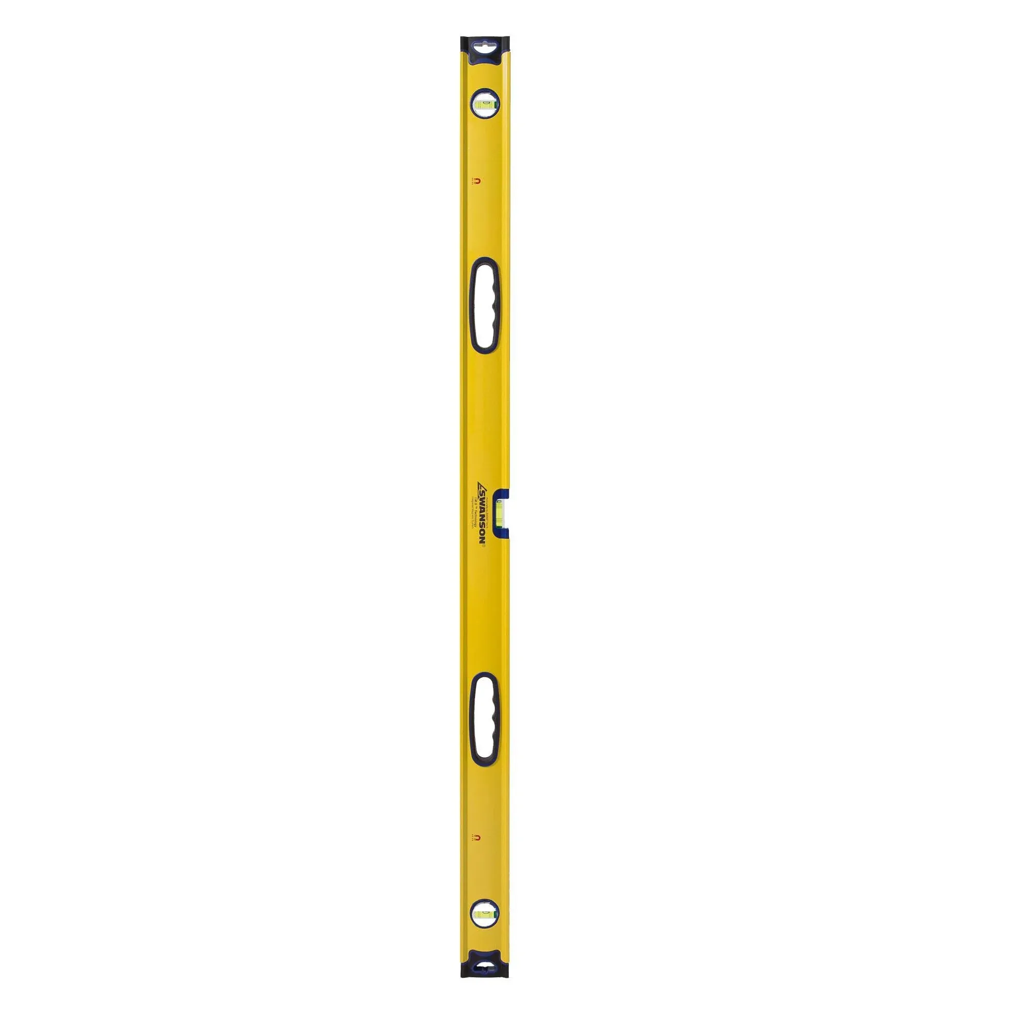 Swanson Tool Co., Inc 48-Inch Magnetic Box Beam Level (Yellow) (BBL48M)