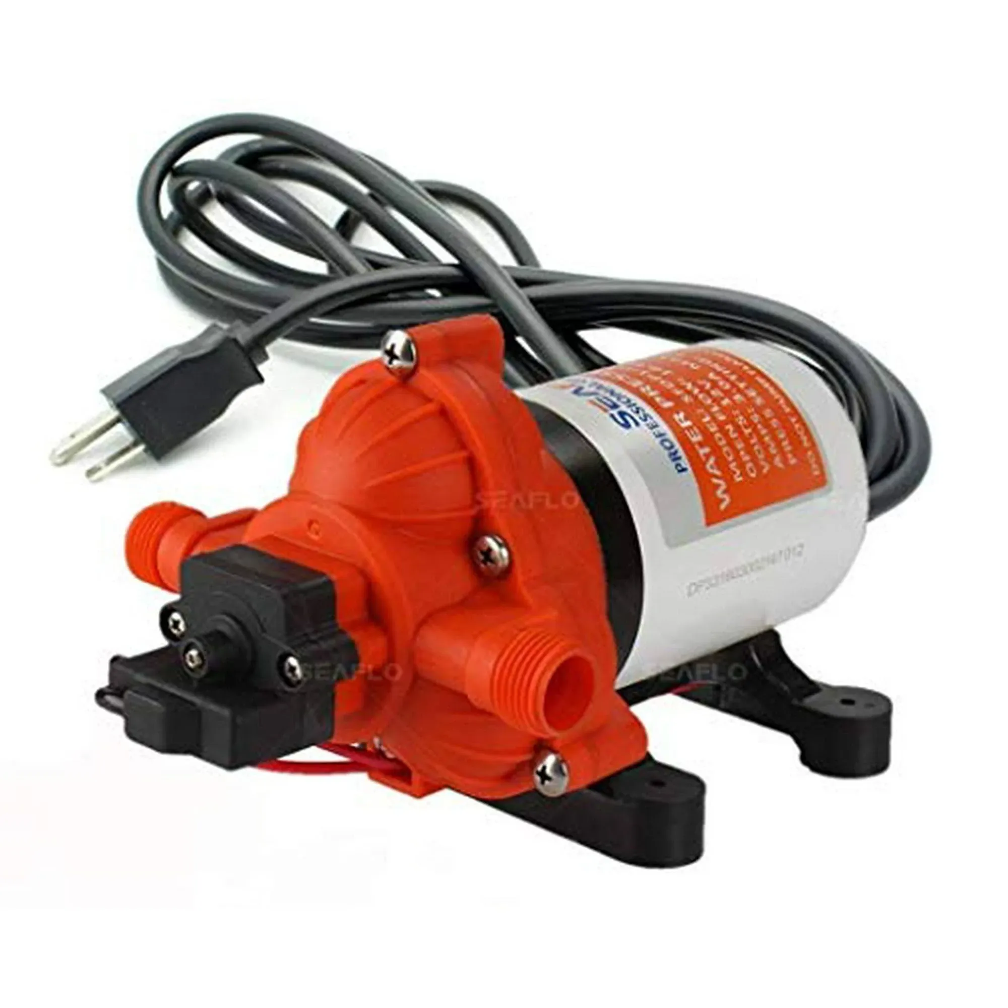 Seaflo 110V 3.3 GPM 45 PSI Water Diaphragm Pressure Pump - 4 Year Warranty!!!