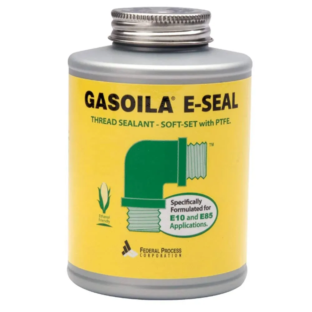 Gasoila E-Seal Pipe Thread Sealant with PTFE Paste, Non Toxic, -100 to 600