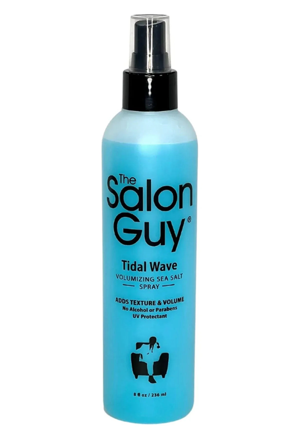 THESALONGUY - Tidal Wave, Sea Salt Spray for Texturizing & Volumizing Wavy Hair, Men & Women, Hair Spray for Thick Curly Beach Hair with Sea Salt, Kelp, & Natural Ingredients