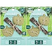 Oxbow Animal Health 2 Pack of Enriched Life Timothy Apples and Stix Small Pet Chews