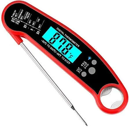 Nescope Digital Meat Thermometer Instant Read Waterproof Food Thermometer BBQ ...