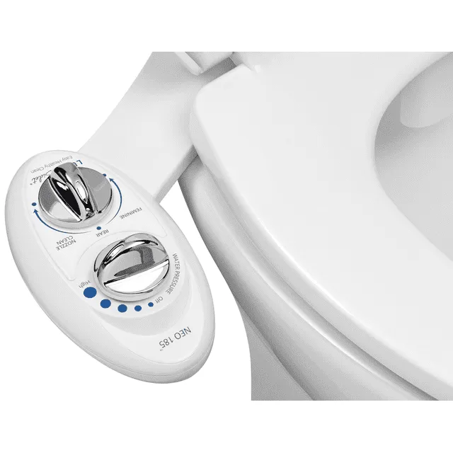 Luxe Bidet NEO 185 Self-Cleaning Non-Electric Bidet Attachment Rear and Feminine Wash