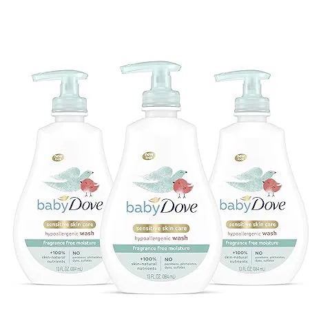 Baby Dove Body Wash - 13 fl oz - Sensitive Skin - 3 count