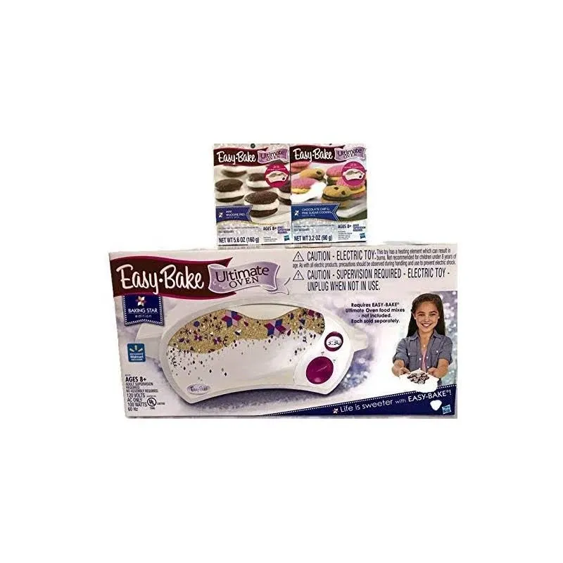 Easy Bake Oven Baking Star Edition + Whoopie Pies + Chocolate Chip and Pink Sugar ...