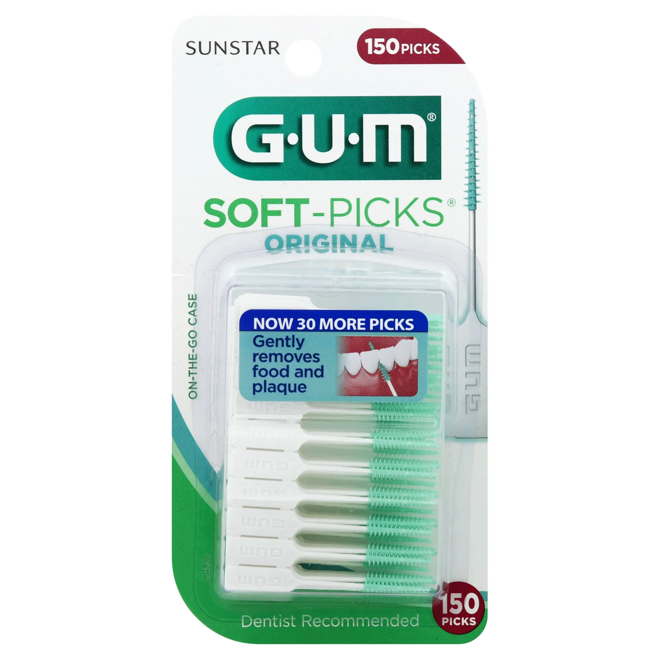 GUM - 6325A Soft-Picks Original Dental Picks, 270 Count