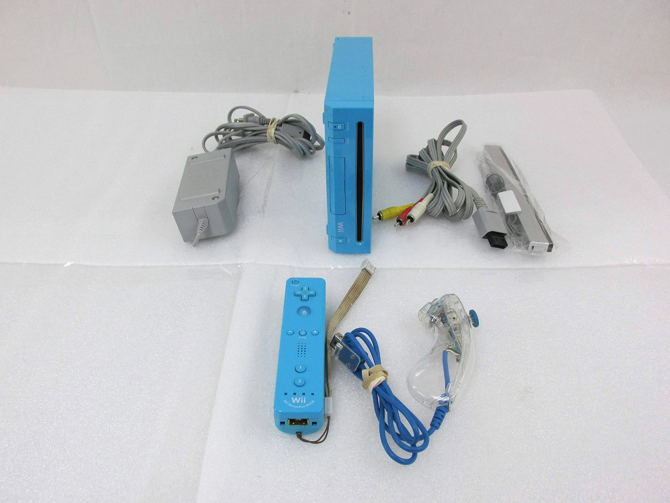 Nintendo Wii Blue Console (Renewed)