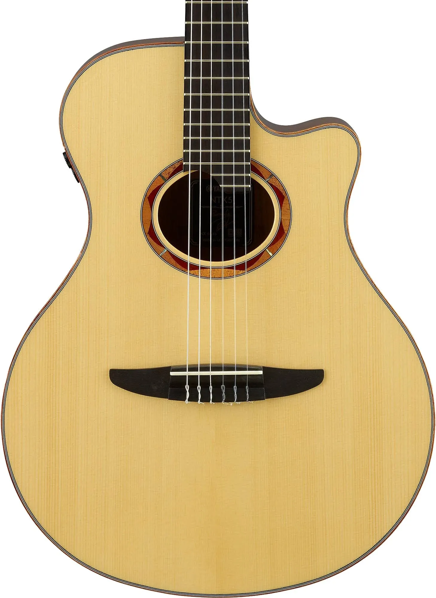 Yamaha NTX5 Acoustic-Elect<wbr/>ric Classical Guitar Natural