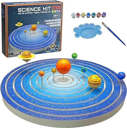 Science Educational Toys for Kids Gemstone Dig Kit Solar System Eight Planet Explore Gems Dig Kit