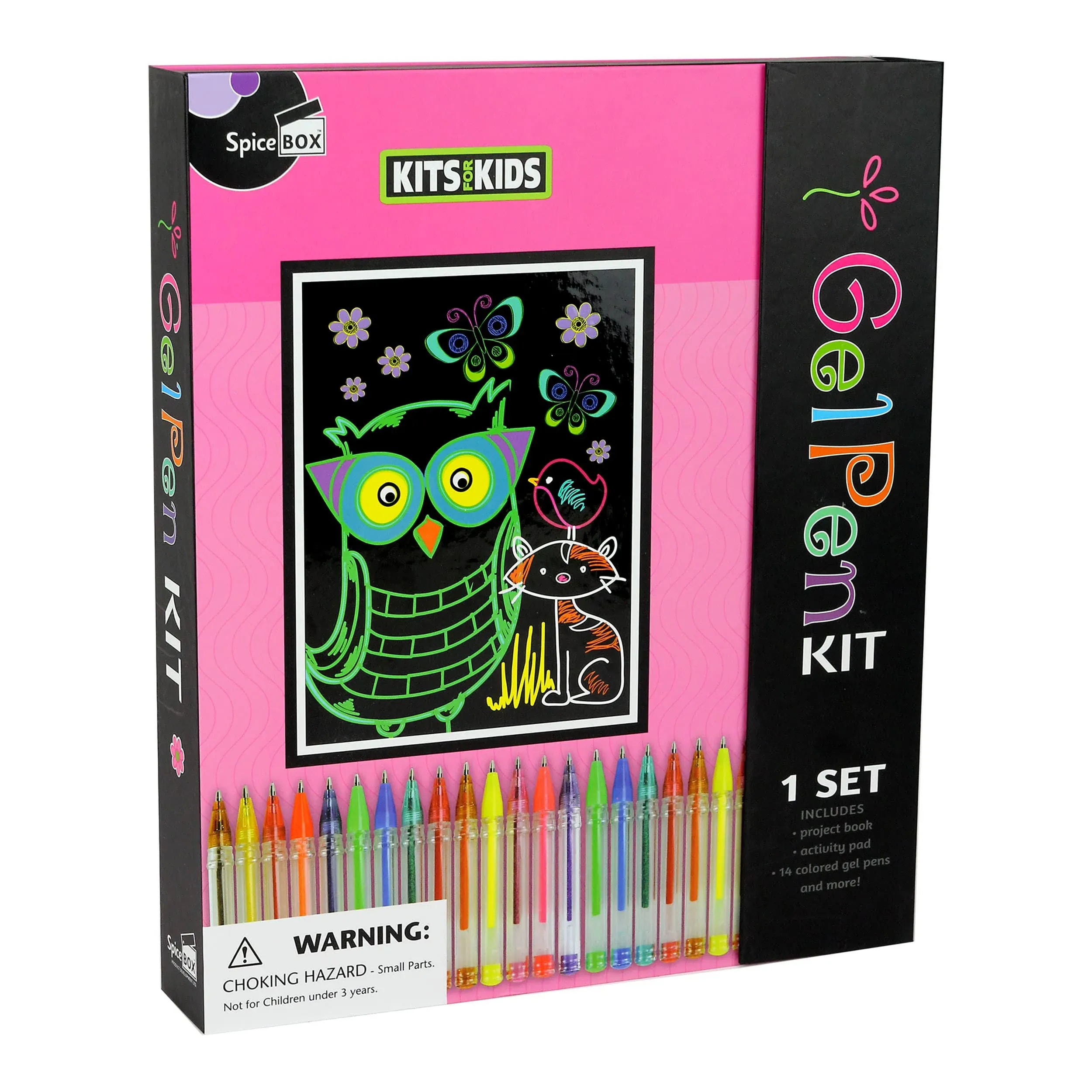 SpiceBox Children's Activity Kits for Kids Gel Pens Age Range 8+