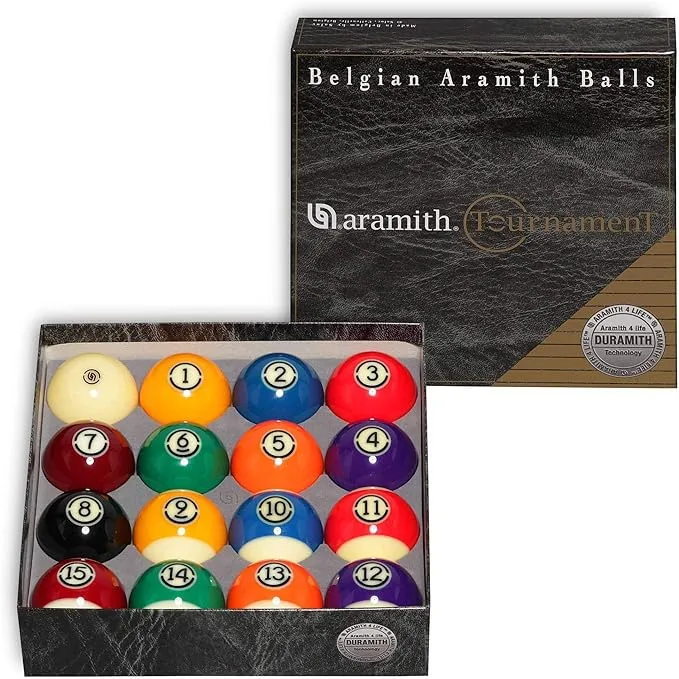 Aramith Tournament Billiard Pool Ball Set 2 1/4"