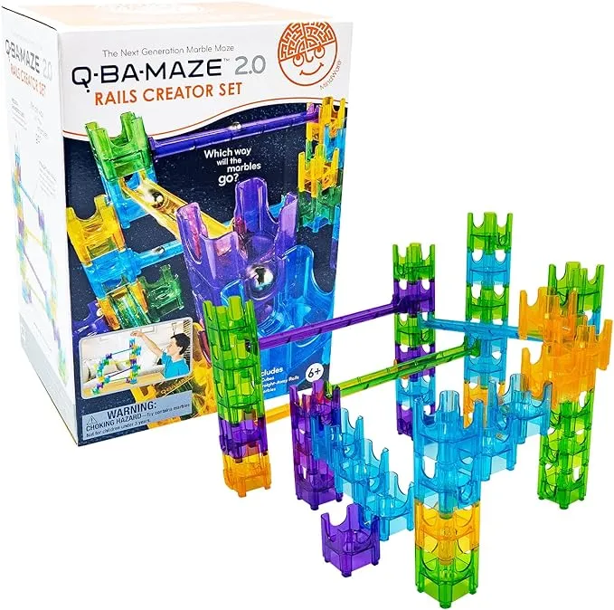 MindWare Q Ba Maze Rails Creator Set