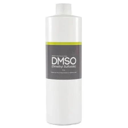 DMSO 16 oz. Pure 99.995% Liquid | USP Grade Dimethyl Sulfoxide | Non-diluited | Low Odor | BPA Free