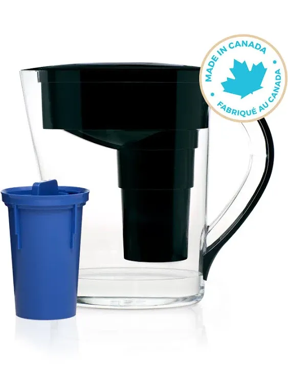 Santevia Alkaline Pitcher Mina Black