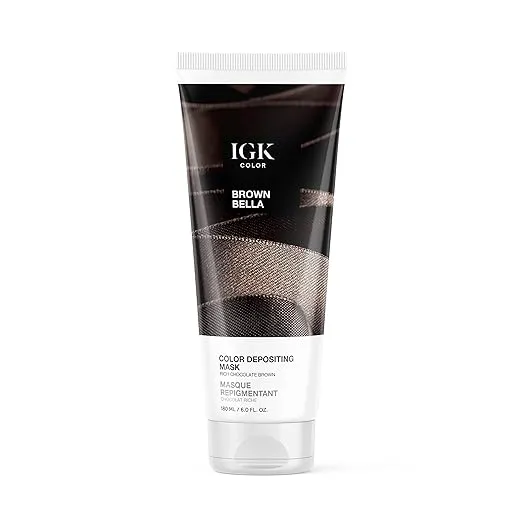 IGK Brown Bella Color Depositing Mask