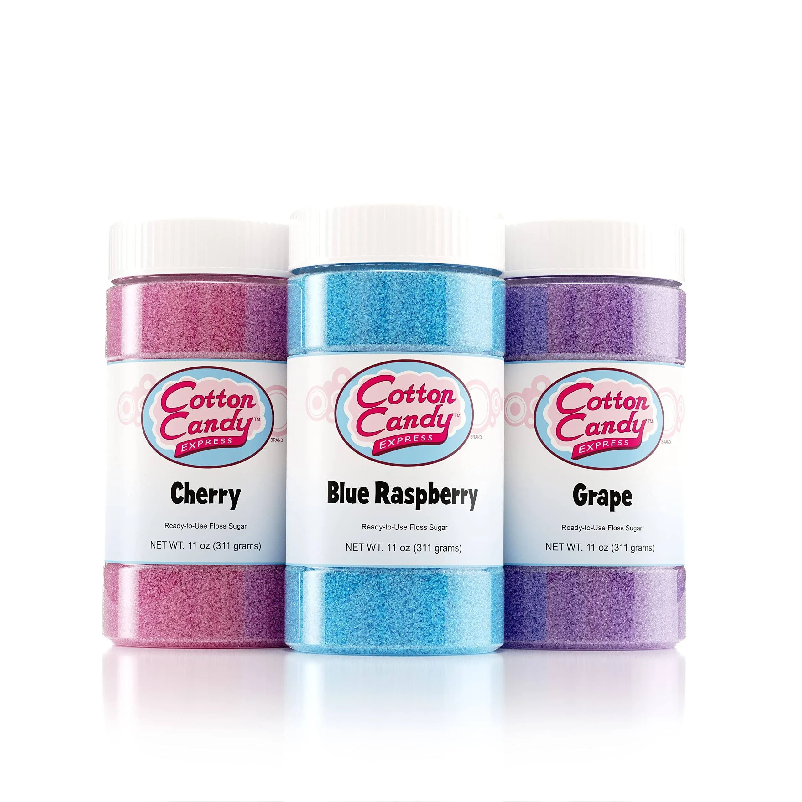 Cotton Candy Express Floss Sugar Variety Pack