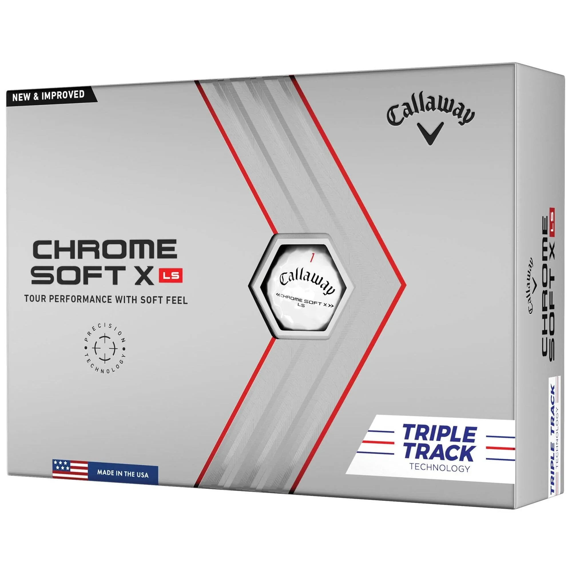 Callaway Golf 2022 Chrome Soft X LS Golf Balls 