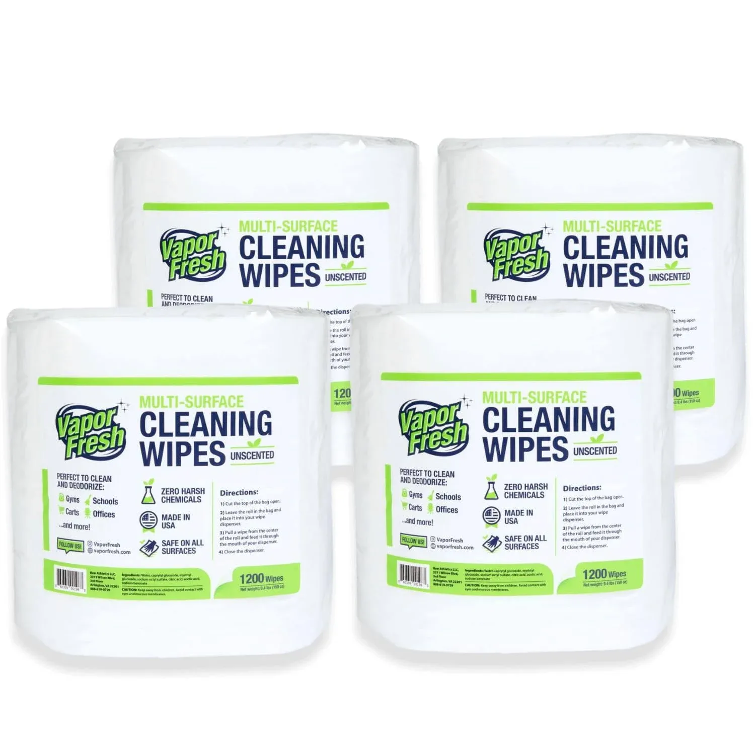 Vapor Fresh® Multi-Surface Cleaning Wipes