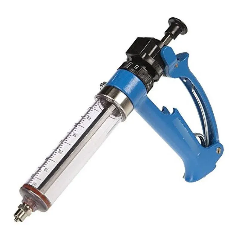 Agri-Pro Enterprises 50 ml Semi Automatic Repeating Metal Syringe - 468480