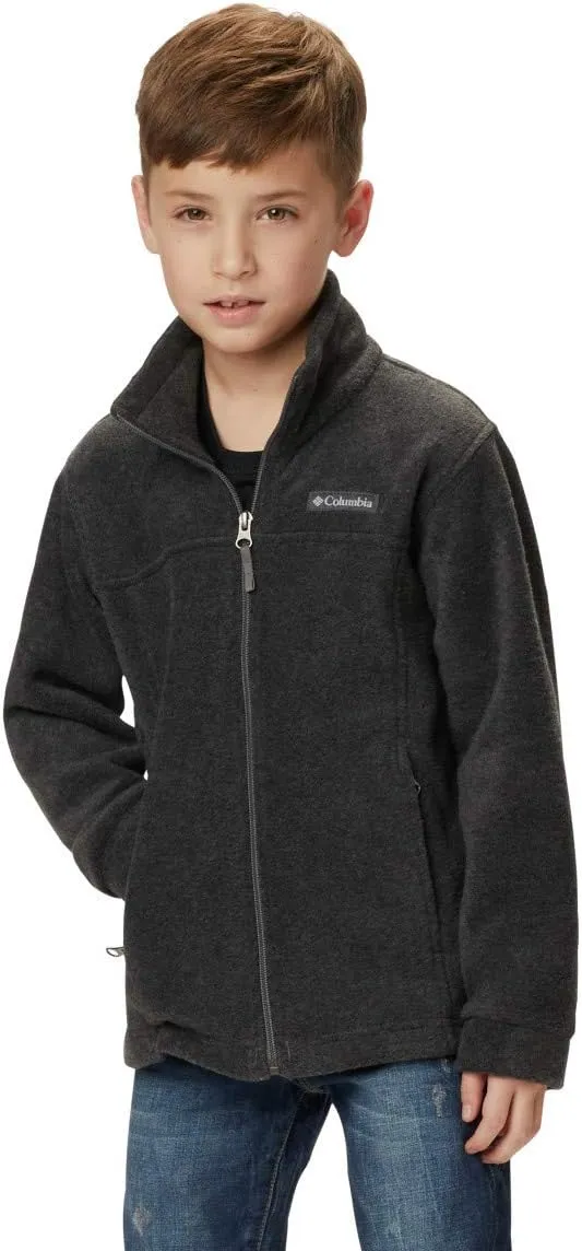 Columbia Toddler Boys Steens Mt II Fleece, Charcoal Heather, 2TColumbia Toddler Boys Steens Mt II Fleece, Charcoal Heather, 2T