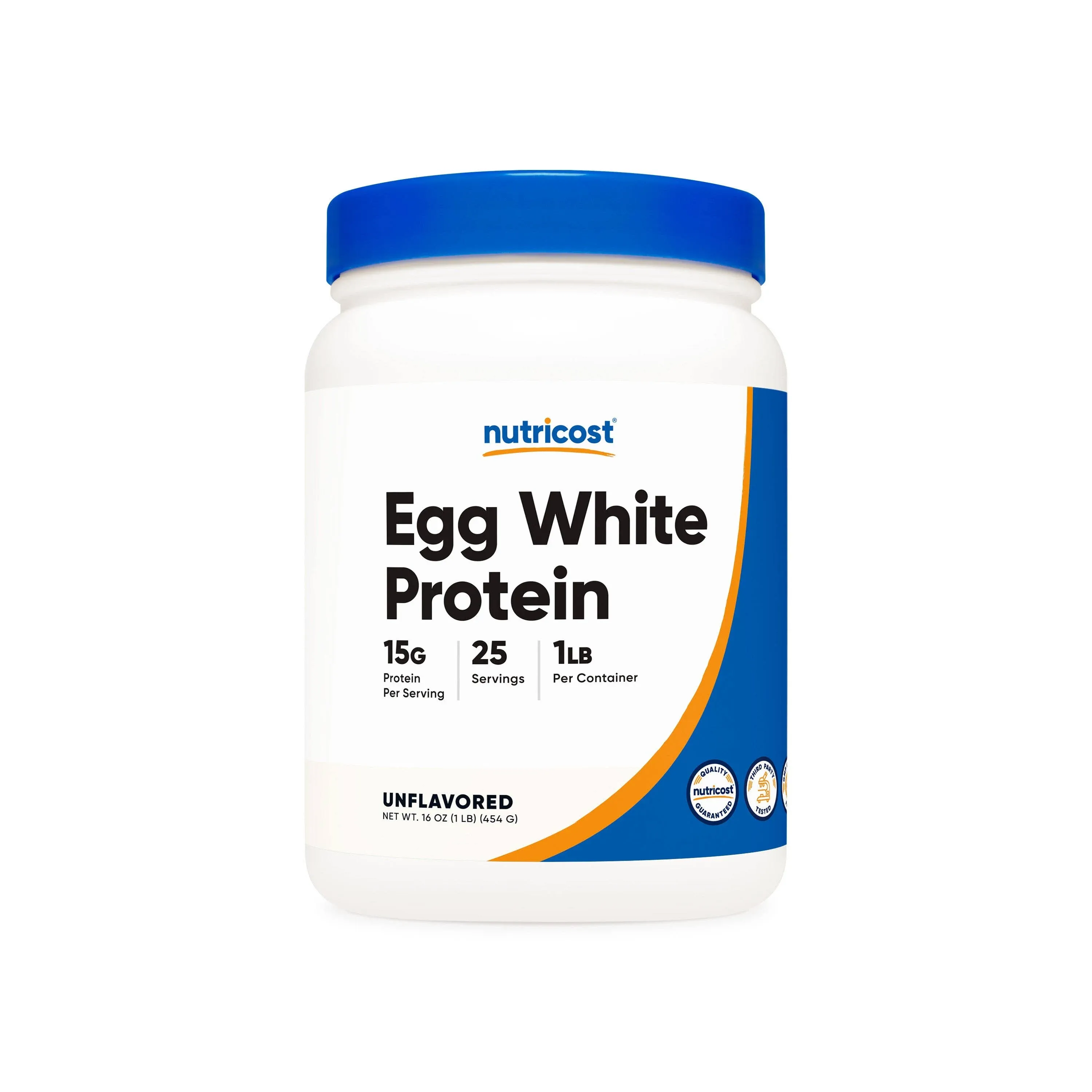 Nutricost Egg White Protein Powder 1lb - Non-GMO, Gluten Free