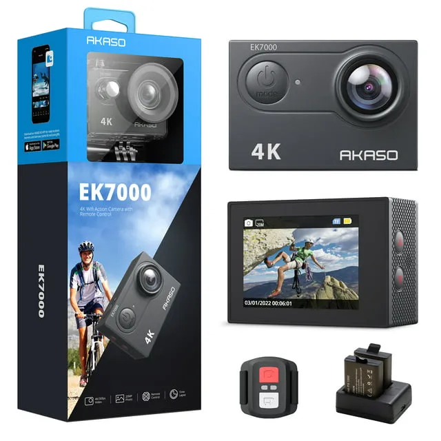 Akaso Ek7000 Action Camera Ultra HD Waterproof Camera