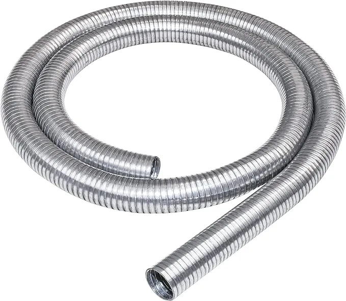 FORTLUFT Galvanized Exhaust Flex Tube 1.00"x72.00"/25.4x1830mm