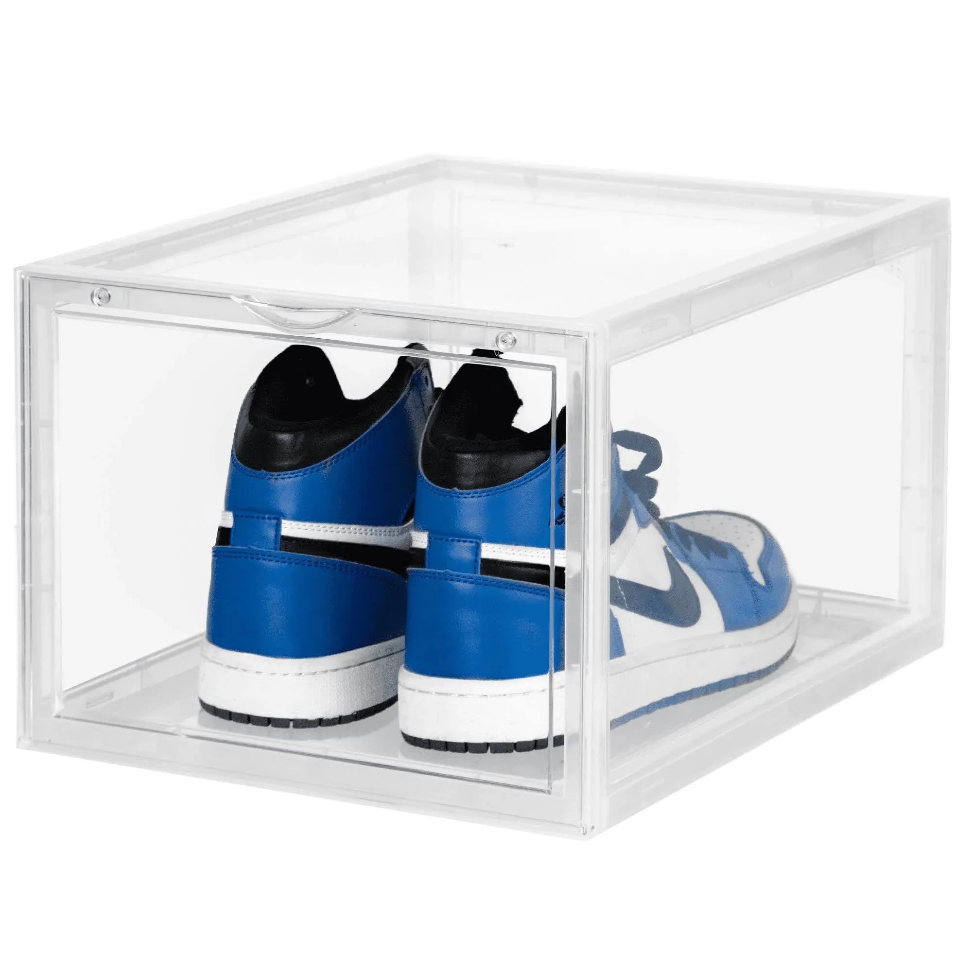 Spacecrafters Shoe Storage - Clear Shoe Storage Boxes Stackable - Magnetic Front ...