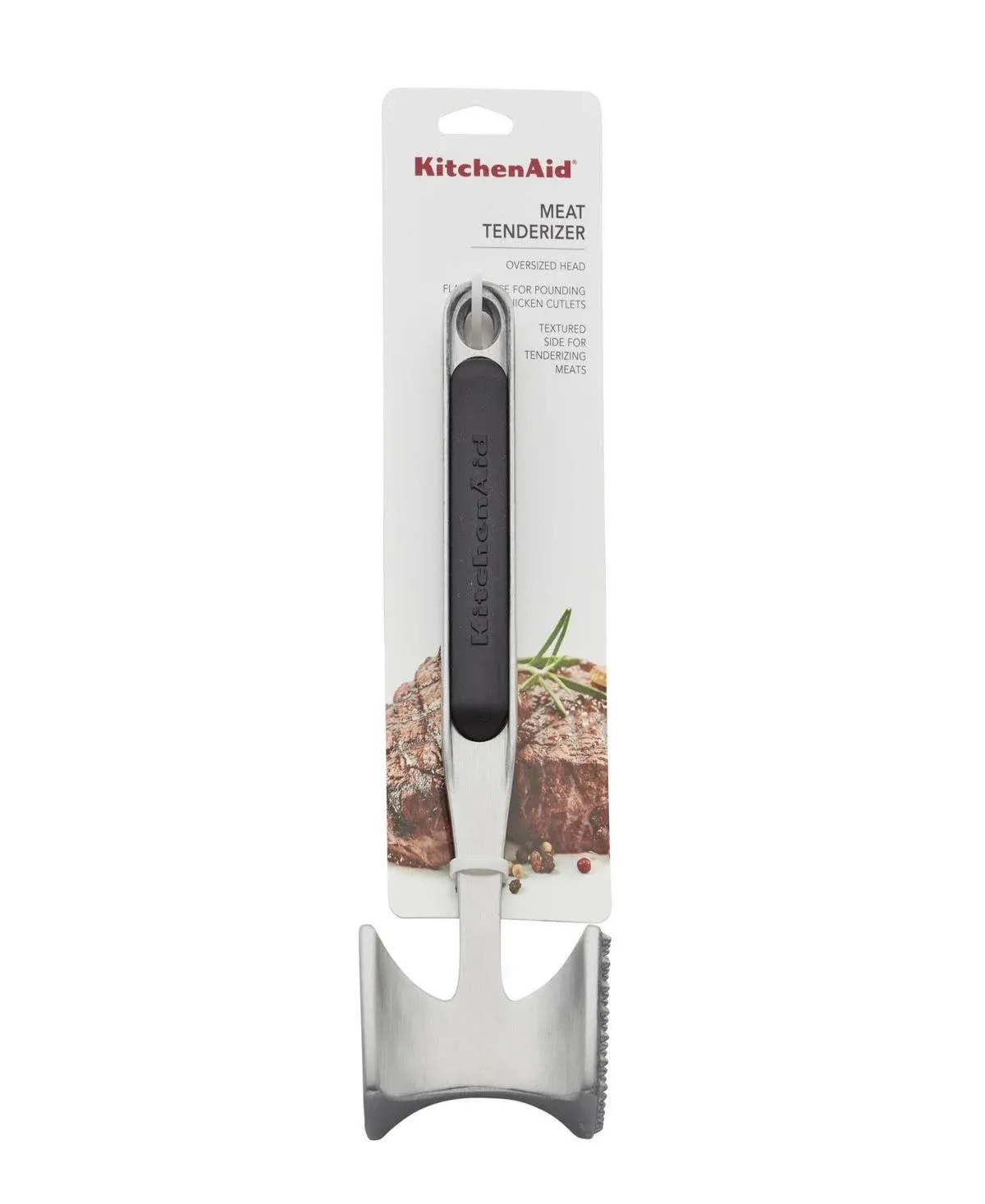 KitchenAid Gourmet Meat Tenderizer, One Size, Black