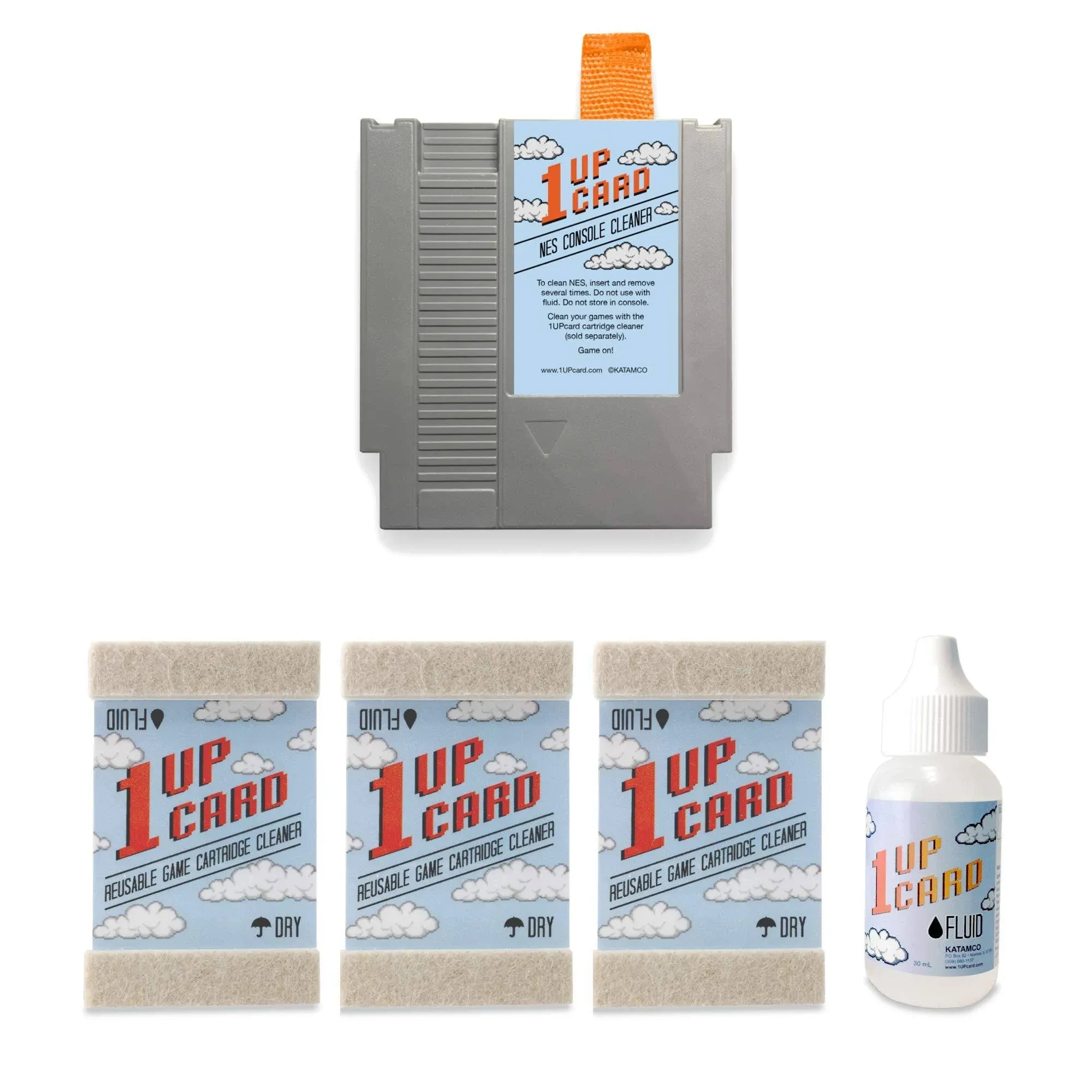 Cleaning Kit Compatible With NES (Nintendo Entertainment System) Console And Vid