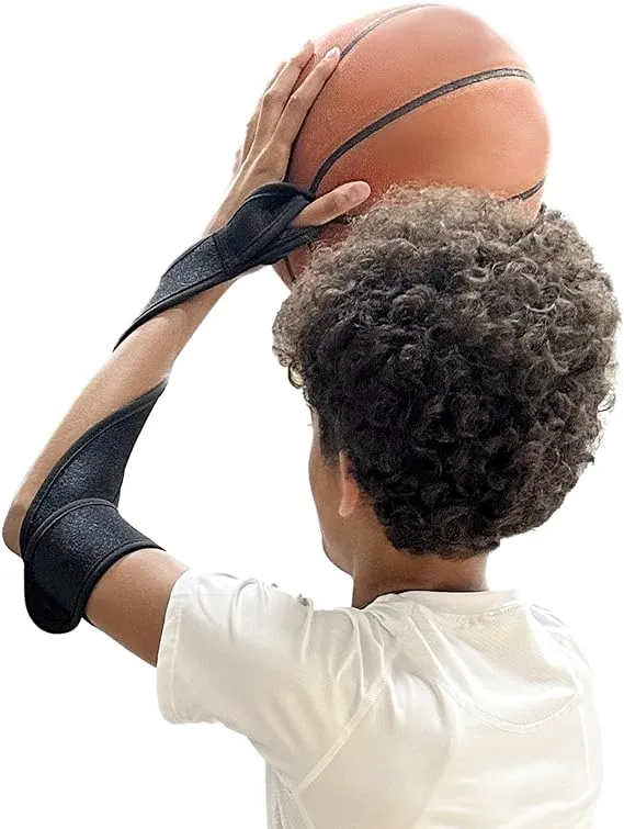 SwishGrid Off-Hand Shooting Wrap Strap Basketball Shooting Aid, No More Thumbing ...