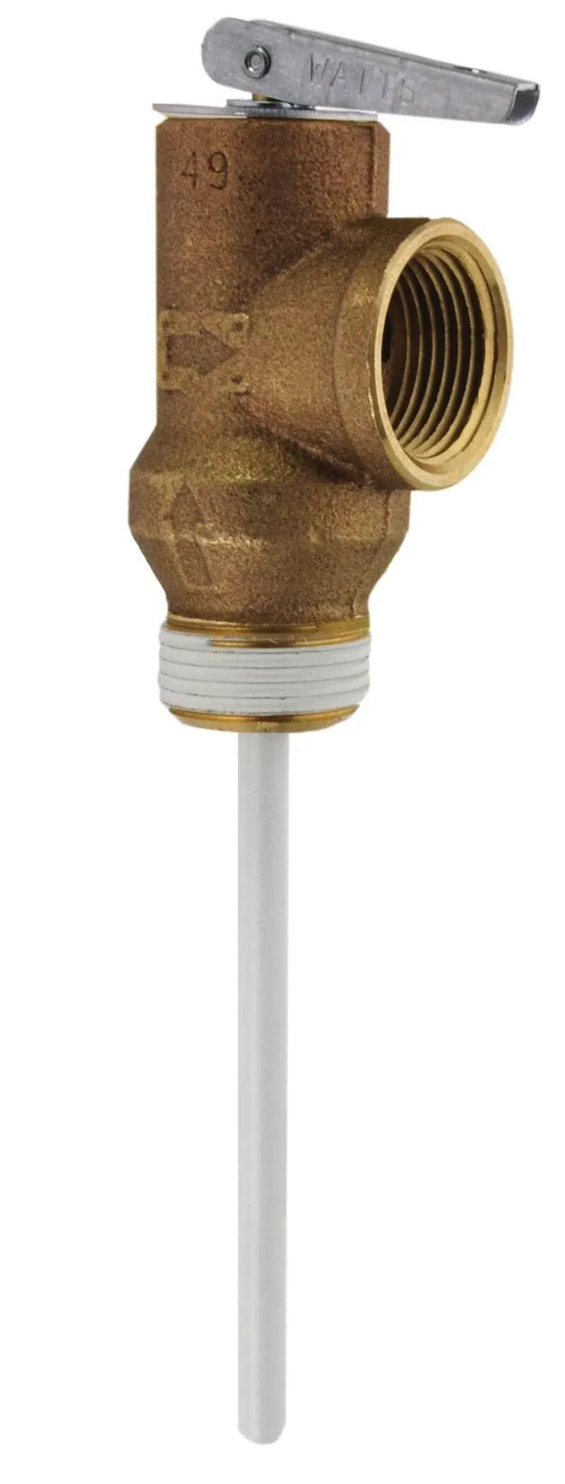 3 1/4 In. Standard Shank Water Heater Temperature And Pressure Relief Valve |