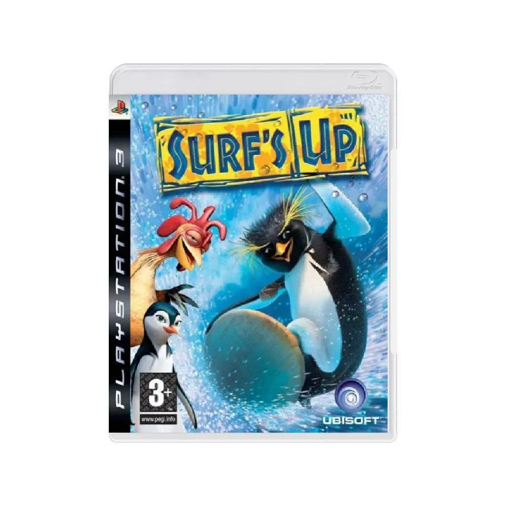 PS3 Surf&#039;s Up PlayStation 3 Video Game Disc Only Sony 2007 Action &amp; Adventure