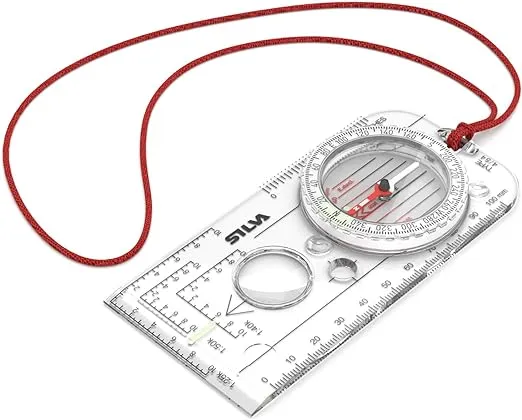 Silva Compass Navigation - Expedition 4 - Scale 1:25k 1:40k 1:50k mm & inches - Navigation Compass for Advanced Users and Rescue Professionals - Rotatable Compass housing - Compass Hiking