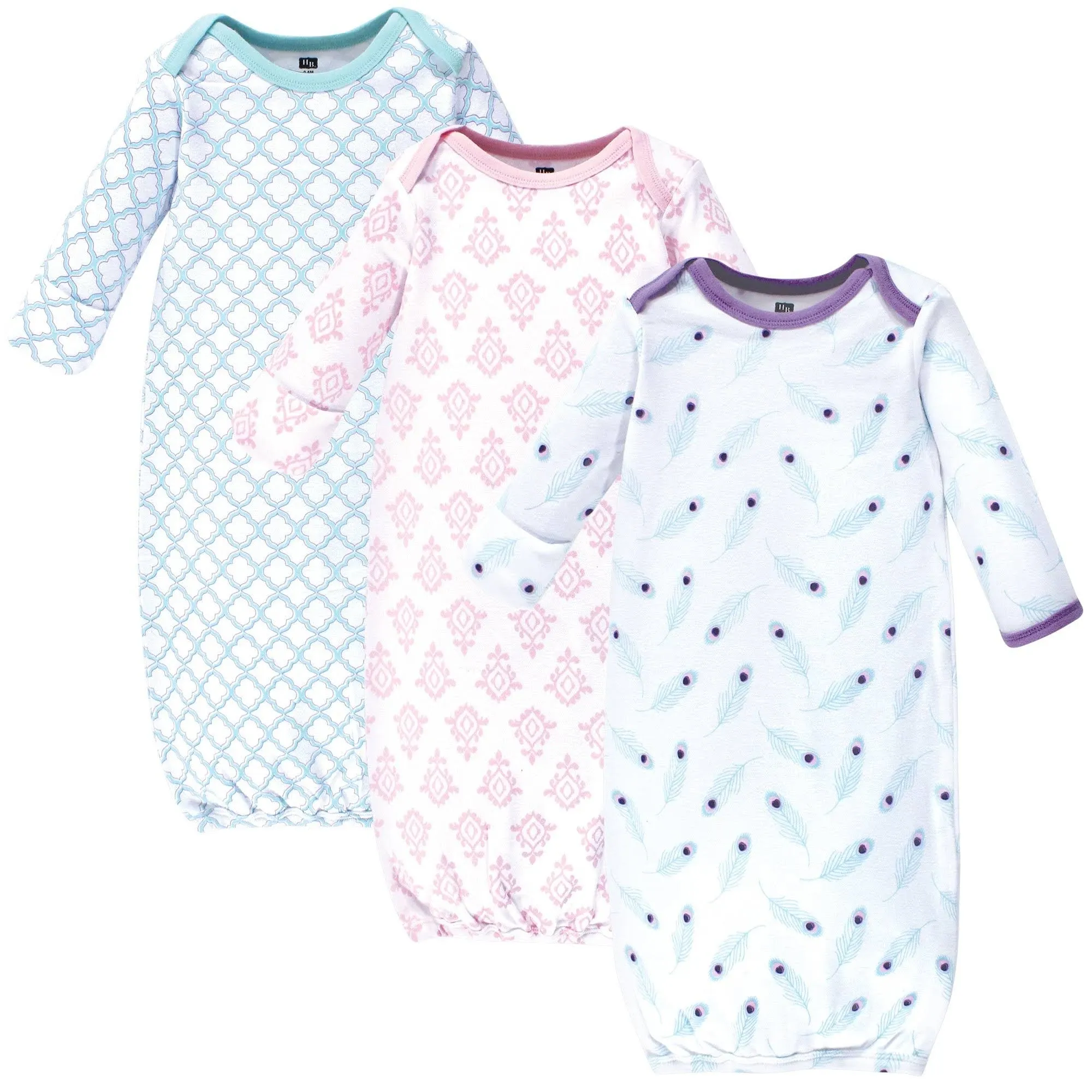 Hudson Baby baby-girls Cotton Gowns