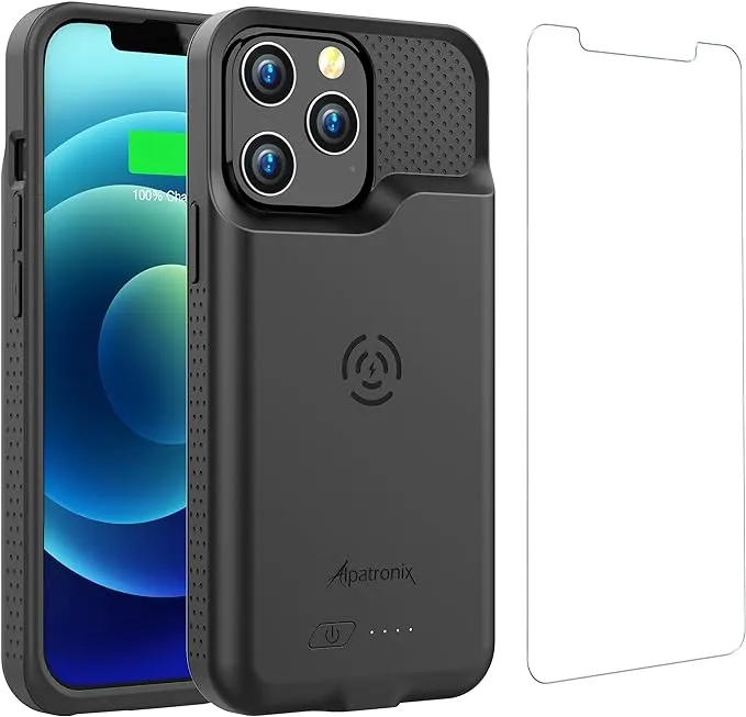 Alpatronix Battery Case for iPhone 13 Pro Max/12 Pro Max (6.7 inch)