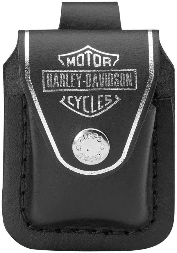 Zippo Harley-Davidson Lighter Pouch, Black