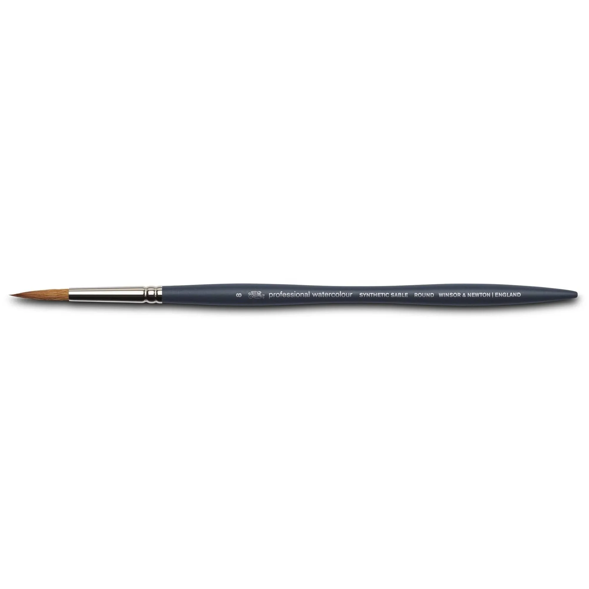 Winsor & Newton Professional Watercolor Synthetic Sable Brush Round 8